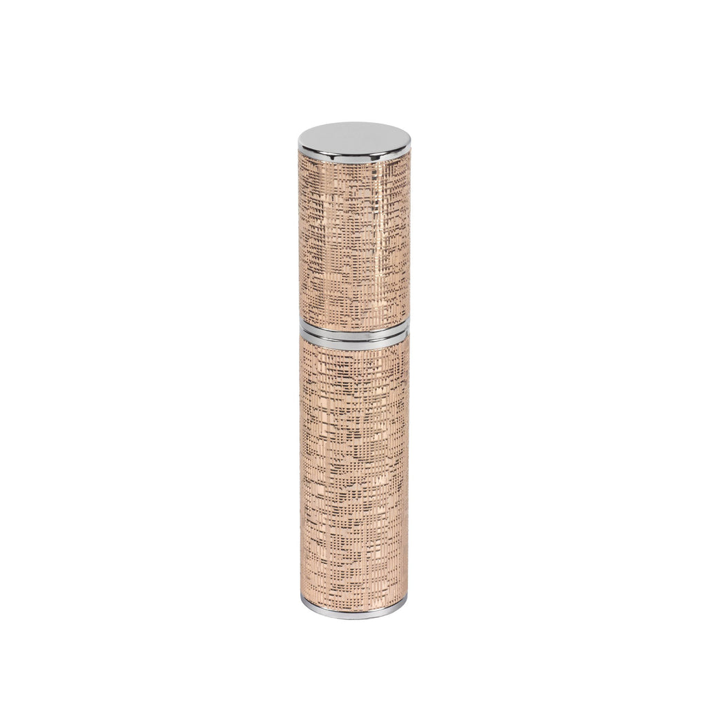 Médaillon rosace 30 mm - diffuseur de parfum et 10 recharges - Acier inox  x1 - Perles & Co